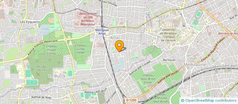 localisation de l'entreprise MONSIEUR NICOLAS HILT  MERIGNAC