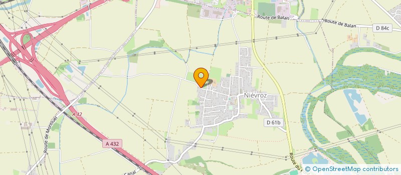 localisation de l'entreprise MONSIEUR NICOLAS HINDERCHIED  NIEVROZ