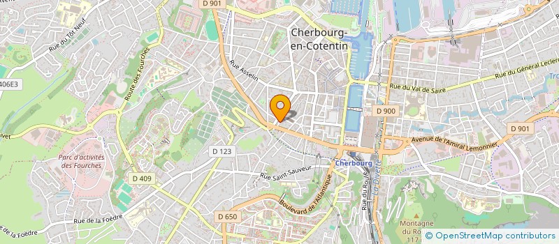 localisation de l'entreprise MONSIEUR NICOLAS HOCHET à CHERBOURG-EN-COTENTIN