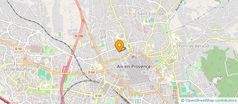localisation de l'entreprise MONSIEUR NICOLAS HODEE  AIX-EN-PROVENCE