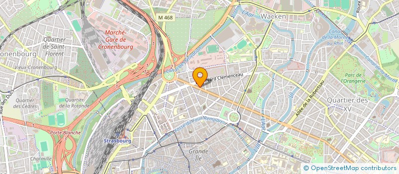 localisation de l'entreprise MONSIEUR NICOLAS HOFFBECK à STRASBOURG