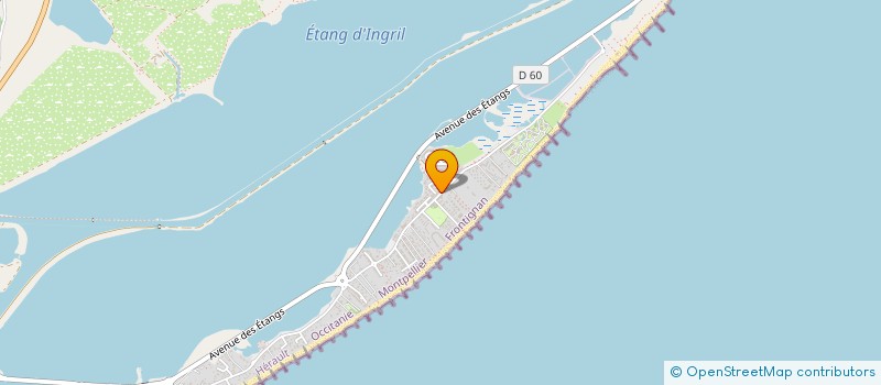 localisation de l'entreprise MONSIEUR NICOLAS HOLLEVOET à FRONTIGNAN