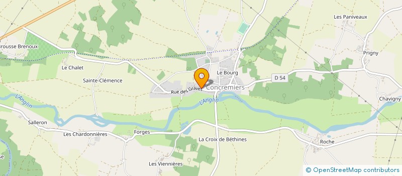 localisation de l'entreprise MONSIEUR NICOLAS HONNART à CONCREMIERS