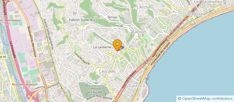 localisation de l'entreprise MONSIEUR NICOLAS HONTARREDE à NICE
