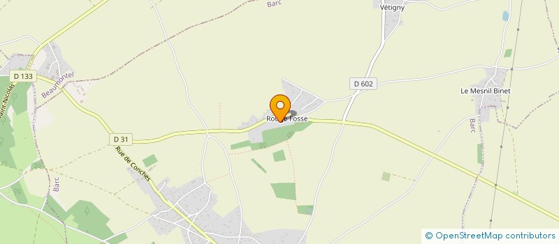 localisation de l'entreprise MONSIEUR NICOLAS HORDEAUX  BARC