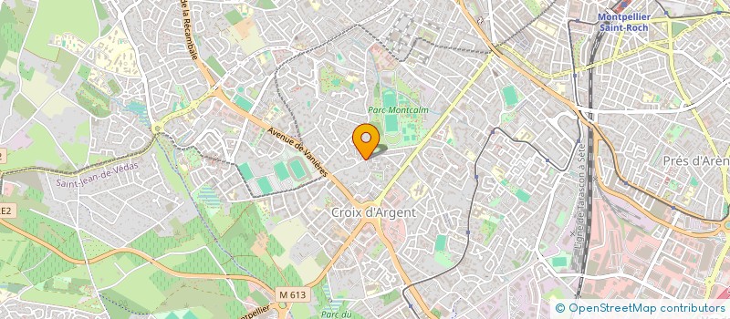 localisation de l'entreprise MONSIEUR NICOLAS HOSSARD à MONTPELLIER