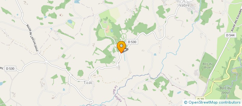 localisation de l'entreprise MONSIEUR NICOLAS HOSSARD  LE BAS SEGALA