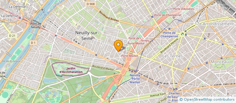 localisation de l'entreprise MONSIEUR NICOLAS HOSTEIN  NEUILLY-SUR-SEINE