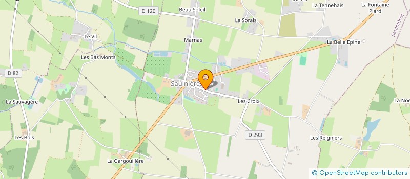 localisation de l'entreprise MONSIEUR NICOLAS HOUEL à SAULNIERES