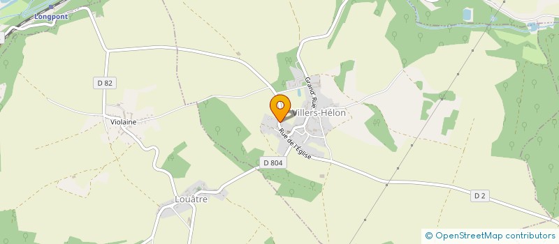 localisation de l'entreprise MONSIEUR NICOLAS HOUILLON  FAVEROLLES