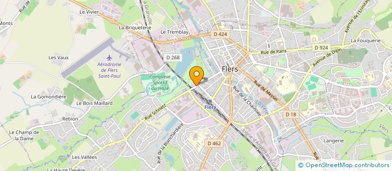 localisation de l'entreprise MONSIEUR NICOLAS HOULETTE à FLERS
