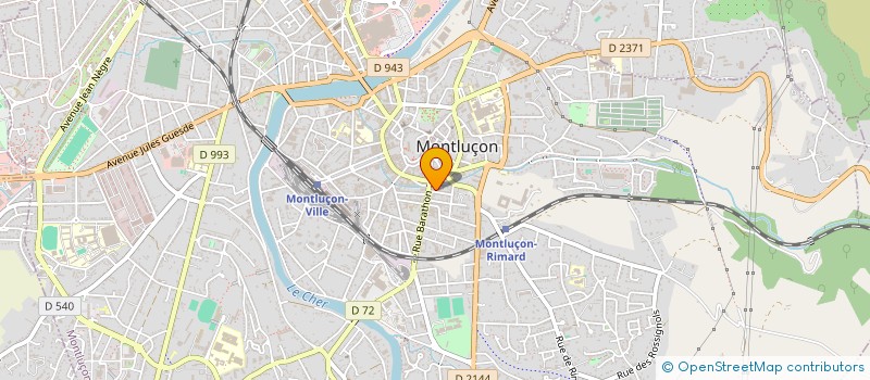 localisation de l'entreprise MONSIEUR NICOLAS HOYER à MONTLUCON