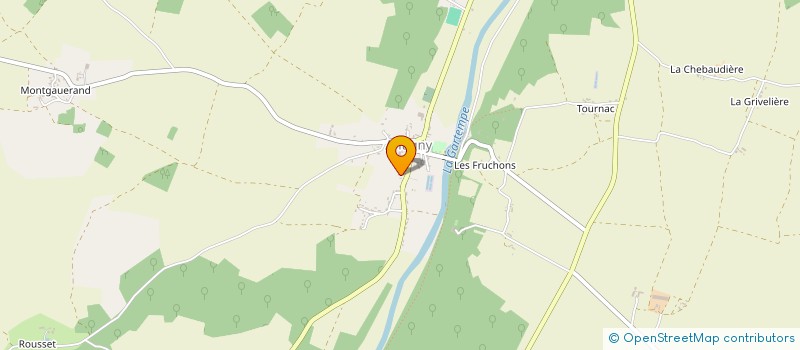 localisation de l'entreprise MONSIEUR NICOLAS HUART  ANTIGNY