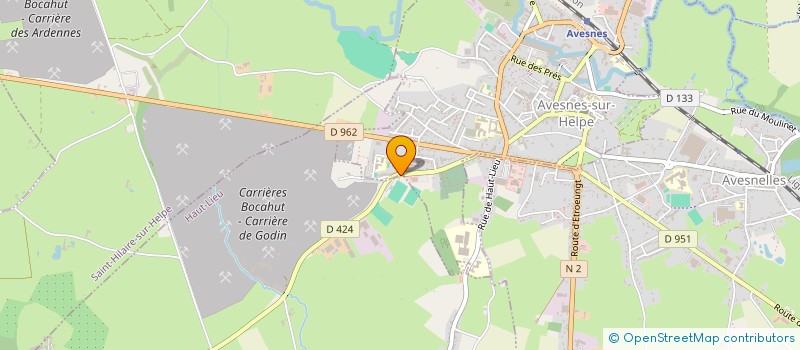 localisation de l'entreprise MONSIEUR NICOLAS HUBERT à SAINT-HILAIRE-SUR-HELPE