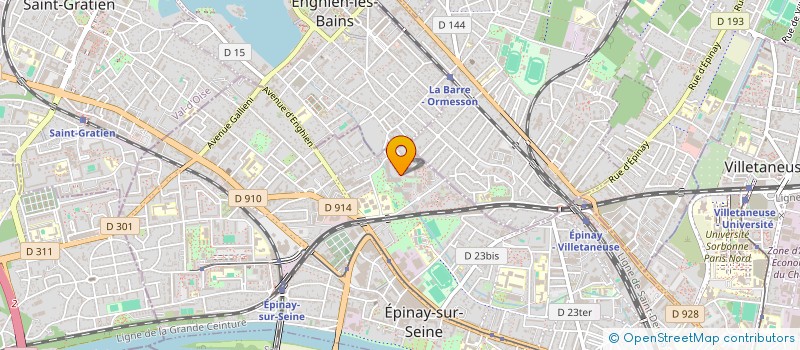 localisation de l'entreprise MONSIEUR NICOLAS HUBERT à EPINAY-SUR-SEINE