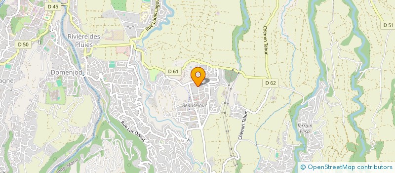 localisation de l'entreprise MONSIEUR NICOLAS HUBERT  SAINTE-MARIE