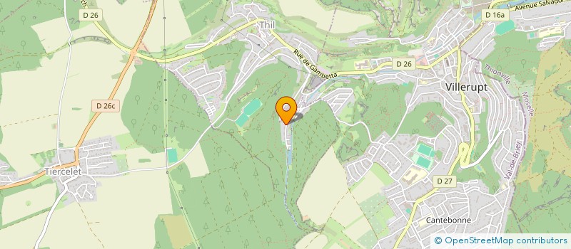 localisation de l'entreprise MONSIEUR NICOLAS HUBLAU  THIL