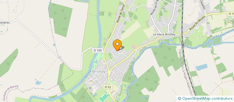 localisation de l'entreprise MONSIEUR NICOLAS HUET  BRIOLLAY