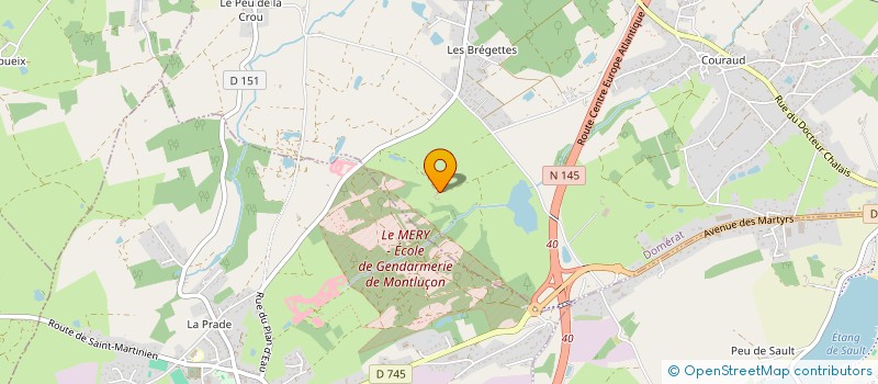 localisation de l'entreprise MONSIEUR NICOLAS HUGON DE MASGONTIER à DOMERAT