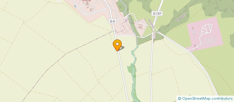 localisation de l'entreprise MONSIEUR NICOLAS HUGUIER  TROUANS