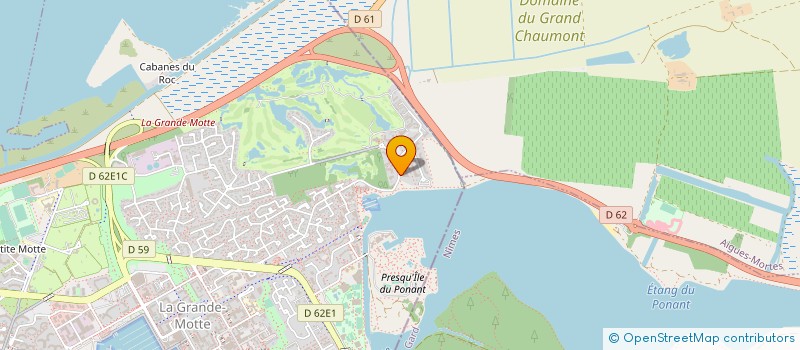 localisation de l'entreprise MONSIEUR NICOLAS HUYNH-QUAN-SUU  LA GRANDE-MOTTE