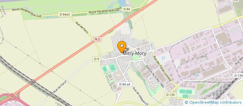 localisation de l'entreprise MONSIEUR NICOLAS HUYOT à MITRY-MORY