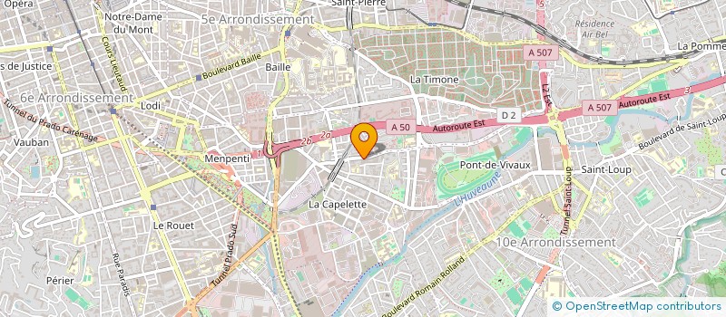 localisation de l'entreprise MONSIEUR NICOLAS HYLAIRE à MARSEILLE
