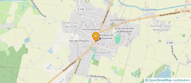 localisation de l'entreprise MONSIEUR NICOLAS HYM à BELLEGARDE