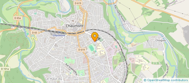 localisation de l'entreprise MONSIEUR NICOLAS IAQUINTI à CHAUMONT