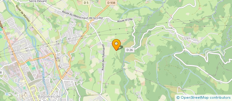 localisation de l'entreprise MONSIEUR NICOLAS IBOS  BAGNERES-DE-BIGORRE