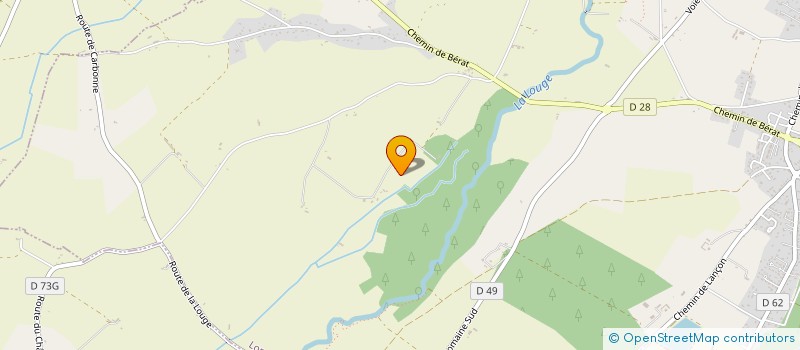 localisation de l'entreprise MONSIEUR NICOLAS ICARD  LONGAGES