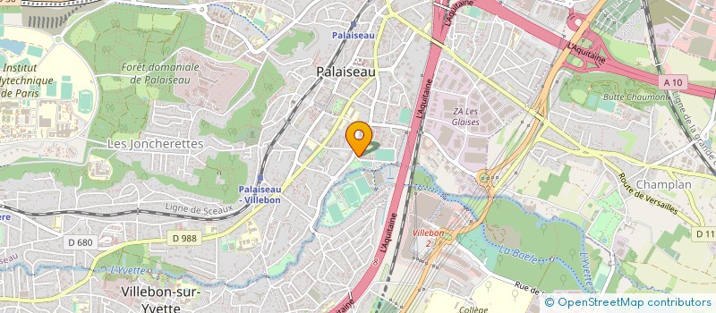 localisation de l'entreprise MONSIEUR NICOLAS ILLY  PALAISEAU