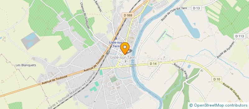 localisation de l'entreprise MONSIEUR NICOLAS IMART à LISLE-SUR-TARN