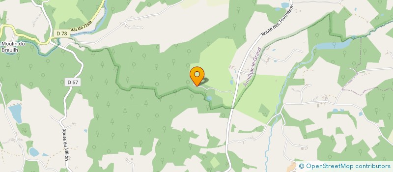 localisation de l'entreprise MONSIEUR NICOLAS IMBEAU  JUMILHAC-LE-GRAND