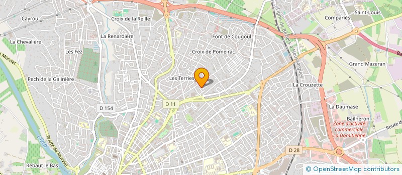 localisation de l'entreprise MONSIEUR NICOLAS IMPERATO à BEZIERS