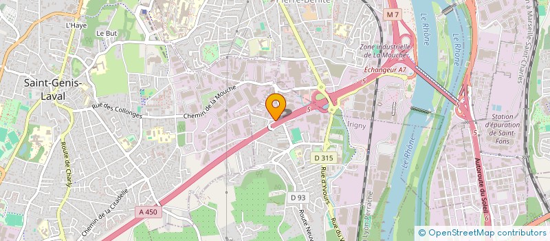 localisation de l'entreprise MONSIEUR NICOLAS INDERCHIT  IRIGNY