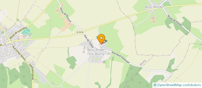 localisation de l'entreprise MONSIEUR NICOLAS ISAAC  BUCHY