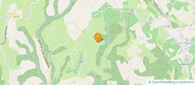 localisation de l'entreprise MONSIEUR NICOLAS ISERABLE  CHATTE