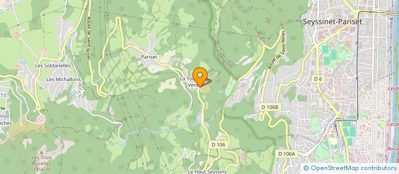 localisation de l'entreprise MONSIEUR NICOLAS ITTEL  SAINT-NIZIER-DU-MOUCHEROTTE