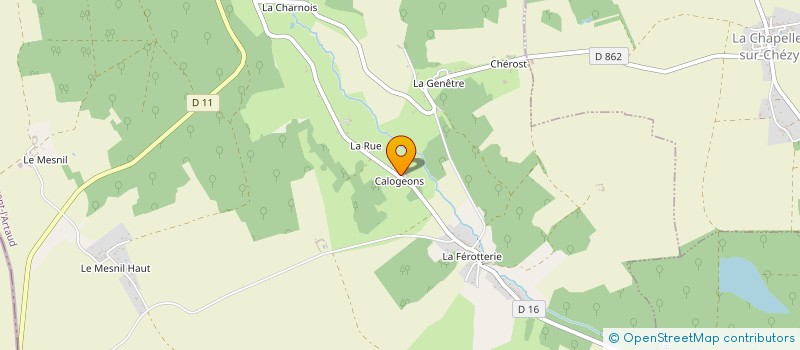 localisation de l'entreprise MONSIEUR NICOLAS JACOB  NOGENT-L'ARTAUD