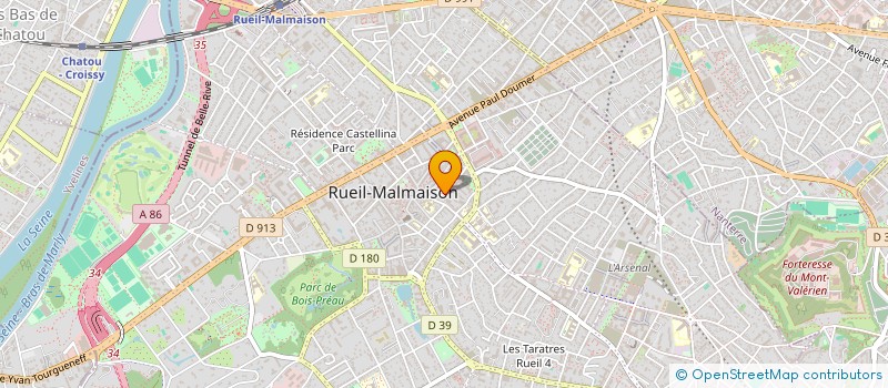 localisation de l'entreprise MONSIEUR NICOLAS JACQUELIN à RUEIL-MALMAISON