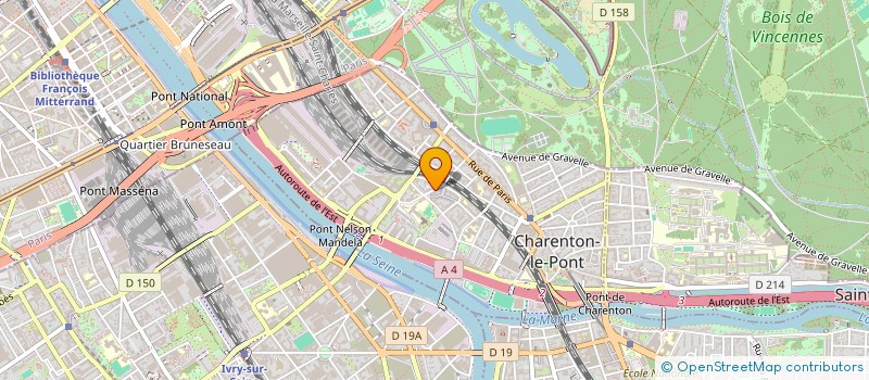 localisation de l'entreprise MONSIEUR NICOLAS JACQUES  CHARENTON-LE-PONT