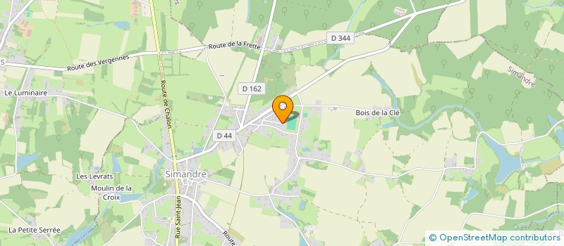 localisation de l'entreprise MONSIEUR NICOLAS JALLET  SIMANDRE