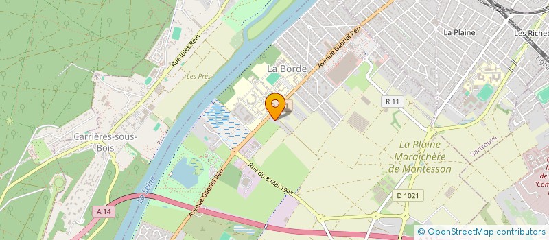 localisation de l'entreprise MONSIEUR NICOLAS JAMIN à MONTESSON