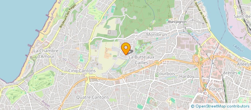 localisation de l'entreprise MONSIEUR NICOLAS JANINI  ANGLET