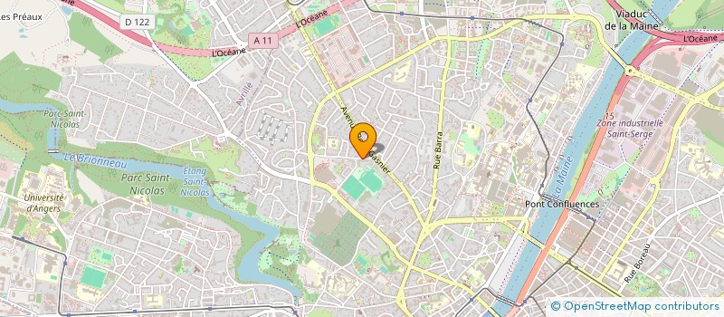 localisation de l'entreprise MONSIEUR NICOLAS JANKOWIAK  ANGERS