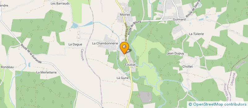 localisation de l'entreprise MONSIEUR NICOLAS JANKY  LA CLOTTE