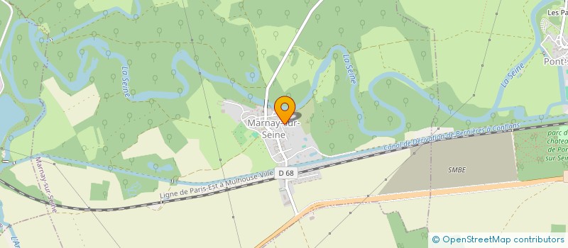 localisation de l'entreprise MONSIEUR NICOLAS JANNEL  MARNAY-SUR-SEINE