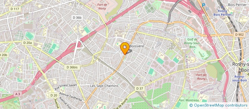 localisation de l'entreprise MONSIEUR NICOLAS JANUEL à MONTREUIL
