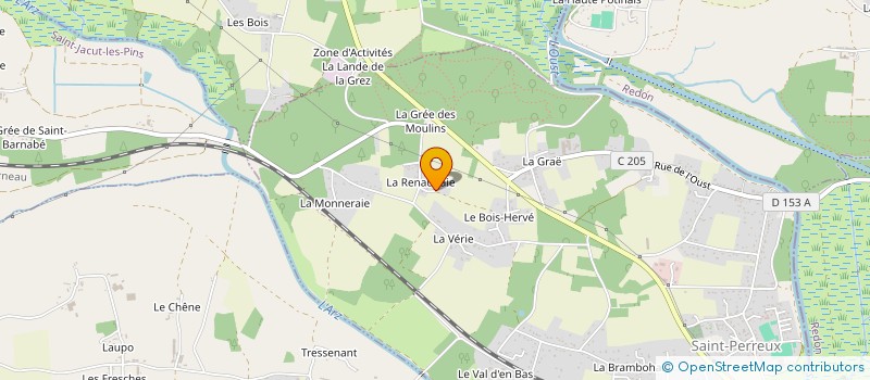 localisation de l'entreprise MONSIEUR NICOLAS JARNIER  SAINT-PERREUX